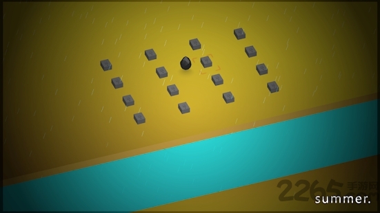 抖音小黑球过河的游戏