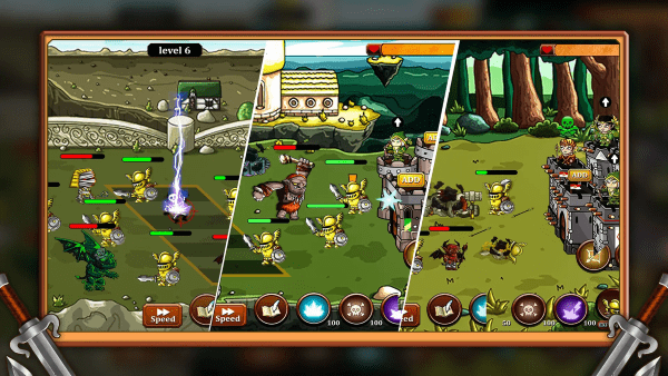 城堡要塞塔防游戏