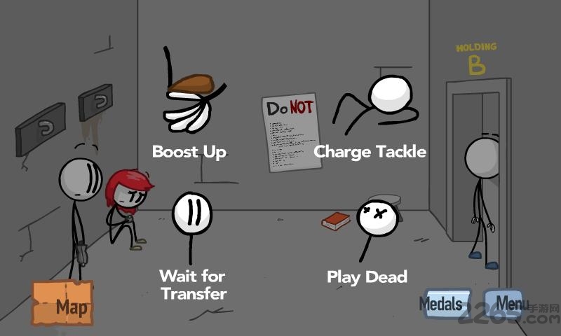 火柴人逃离监狱小游戏(Fleeing The Complex)