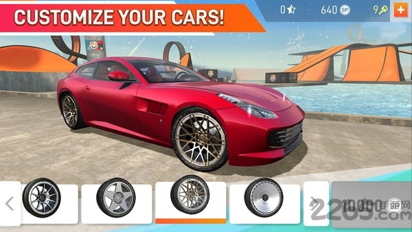 汽车特技比赛超级坡道最新版