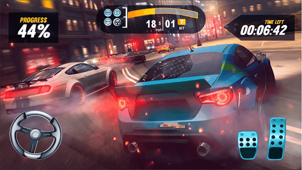 狂野超凡赛车游戏