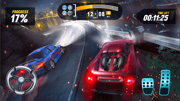 狂野超凡赛车游戏