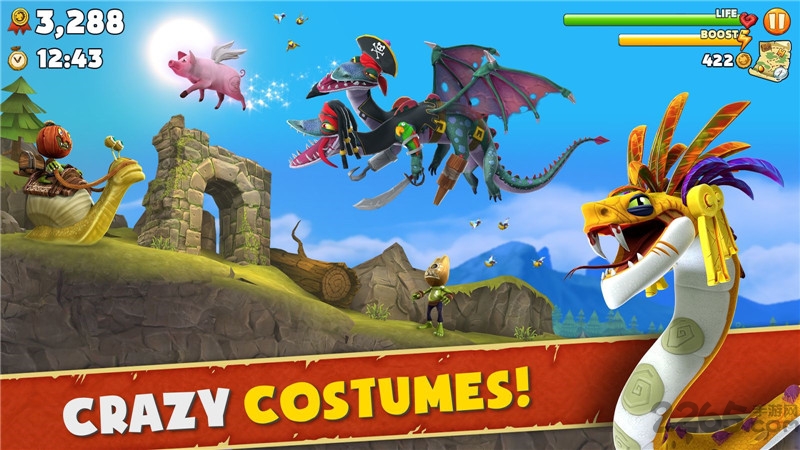 饥饿的巨龙游戏