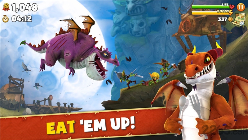 饥饿的巨龙游戏