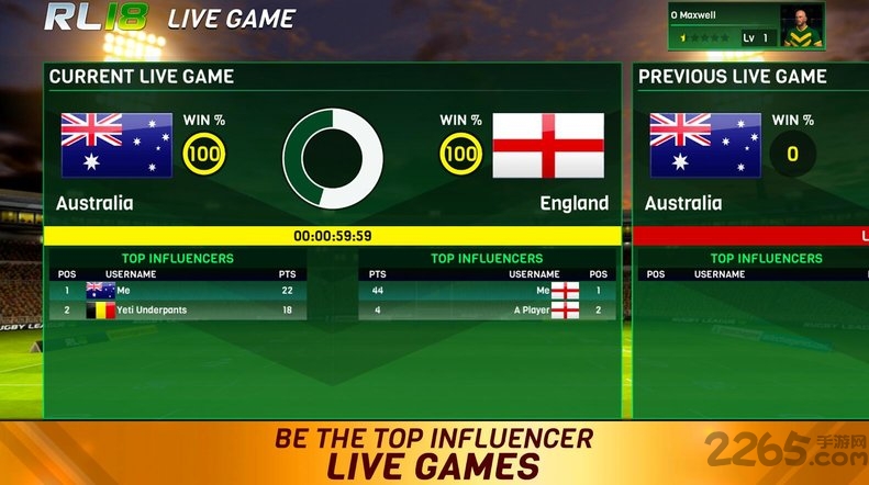 橄榄球联赛18汉化破解版